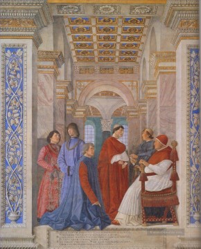  mantegna - Die Familie von Ludovico Gonzaga Renaissance Maler Andrea Mantegna